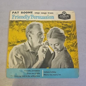 🎵 PAT BOONE FRIENDLY ÜBERZEUGEN 🎵 45 EP ITALY PRESS 1957 OST - Bild 1 von 4