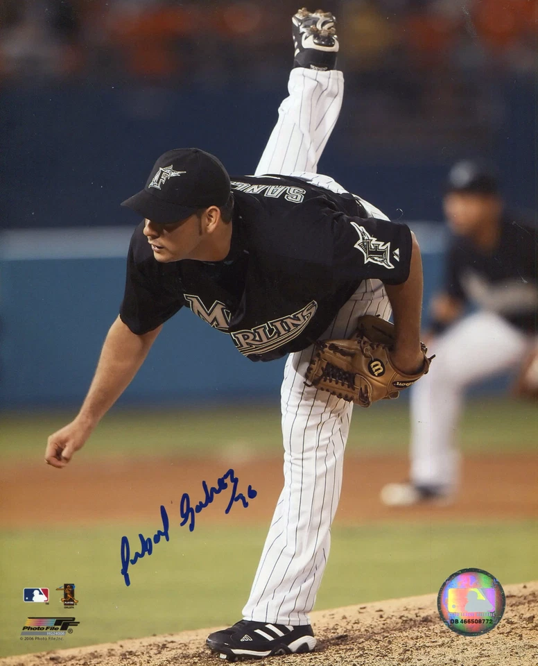 Foto autografiada de 8x10 de Aníbal Sánchez Foto 1 de 1