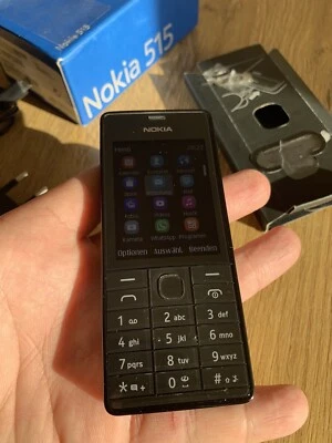 Nokia 515 Schwarz  ( Ohne Simlock) - Bild 1 von 4