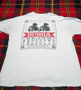 Camisa De Colección Años 90 Marca Bubba Productos Carne Preciada Barbacoa Perros Puntada Única Talla XL - Imagen 1 de 7