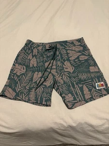 Deus Ex Machina Boardshorts Herren 32 grün Surf Strand Badehose - Bild 1 von 6