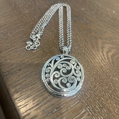 Brighton Double Strand Crystal Pendant Necklace **RETIRED** - Image 1 of 4