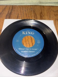 Gladys Knight *Midnight Train to Georgia * King Label K2118 Vinyl 45 RPM 7" - Picture 1 of 2