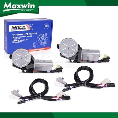 2x Motor de Elevação de Janela Elétrica Esquerda Ajuste Toyota Camry 4Runner Sienna Tacoma Tundra - Imagem 1 de 4