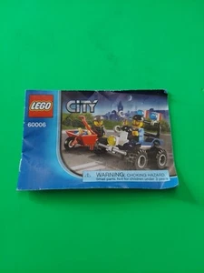 LEGO CITY: Police Atv (60006) Manual Only - Picture 1 of 4