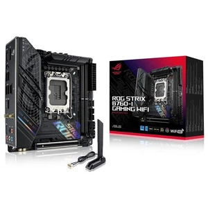 Asus ROG Strix B760-I GAMING WIFI scheda madre per desktop da gioco - Intel B760 - Foto 1 di 7