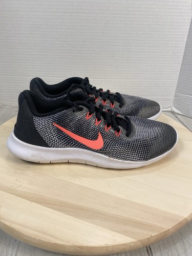 Scarpe da corsa Nike Flex RN GS giovani taglia 6 5 anni nero rosa AH3439 001 sneakers
