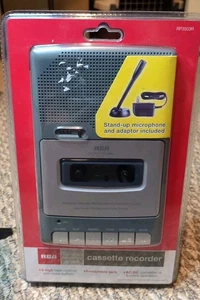 RCA Cassette Recorder With Mic And Power Cord RP3503R - Picture 1 of 5