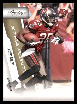 2010 Prestige Xtra Points Gold #186 Aqib Talib /250 - Image 1 of 2