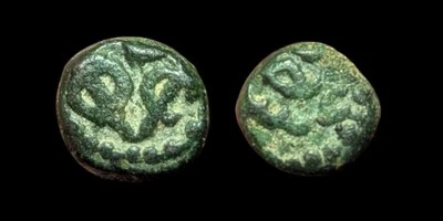 India holandesa - Moneda en efectivo de cobre PULICAT acuñada 1646 KM#-35 ¡Rara! Foto 1 de 3