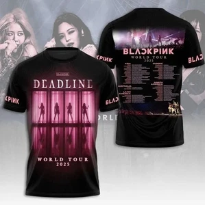 BLACKPINK Deadline World Tour 2025 3D T-Shirt - Bild 1 von 4