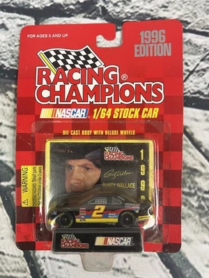 Racing Champions Nascar Rusty Wallace #2  1/64 Stock Car 1996 Edition New - Image 1 of 3