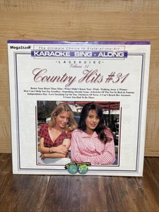 MegaStar country hits volume 31 laser disk sing-along - Imagen 1 de 3