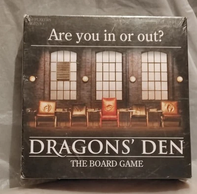 Dragons Den The Board Game, 2010, New and Sealed  - Image 1 of 4
