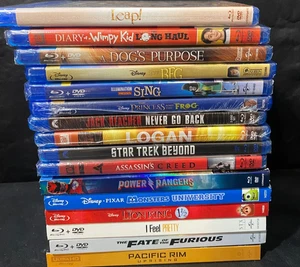NEW DVDS lot Fate of Furious Logan Pacific Rim Star Trek Beyond & Blu-Ray - Picture 1 of 12