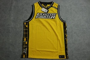 The Ultimate Fighter Team Koscheck Jersey Shirt Mens Large Yellow Tapout UFC MMA - Picture 1 of 14