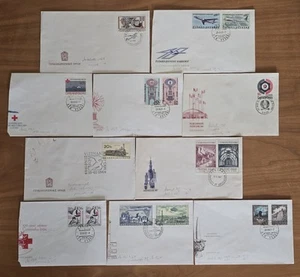 Czechoslovakia 10x 1960's Assorted First Day Covers - Picture 1 of 1