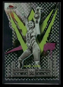 2025 Topps Finest WWE Kelani Jordan #11 Die-Cut Refractor /99 - Bild 1 von 2