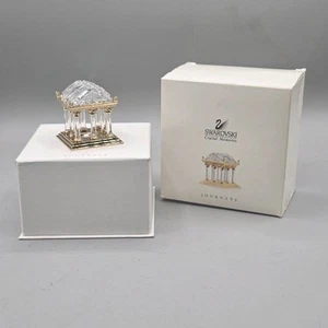 Figura Swarovski Cristal Recuerdos Oro Viajes Templo Griego Austria 243446 - Imagen 1 de 13