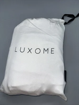 Luxome King White Bamboo Sheet Set - Image 1 of 4