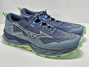 Mizuno Wave Daichi 9 grau Trailrunningschuh Herren Größe 9 Rennen Training Wandern - Bild 1 von 8