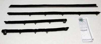 Kit de barrido de ventana fieltro resistente al clima para Chevrolet Chevelle 1968 convertible de 2 puertas Foto 1 de 4