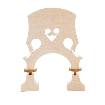 Ponte Per Contrabbasso Regolabile 3/4 In Acero - Immagine 1 di 4