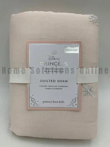 Pottery Barn Kids Disney Princess Castles Sham Blush Pink Standard #B107 - Bild 1 von 4