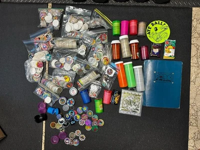 POGs Milk Caps Vintage Game Lot Slammers Simpson Power Rangers 1990 - Image 1 of 4