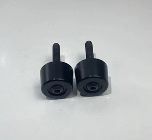 ♻️ BMW R1200R (K53) 2015 - 2019 Bar Ends Bar End Weights Pair Black ♻️ - Picture 1 of 11