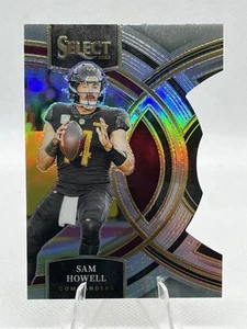 2023 Panini Select - [Base] - Silver Prizm Die-Cut #158 - Sam Howell - Bild 1 von 2