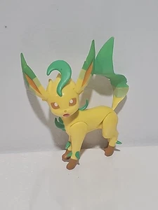 Pokémon Battle Figures Leafeon 2021 Action Figure Giocattolo Articolato Posabile - Foto 1 di 4