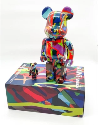 Bear Brick KAWS Tension 100% 400% Set - Image 1 of 4