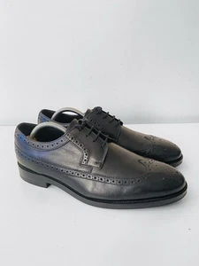 Clarks Craftmaster Para hombres Zapatos Brogue Negro Punta de Ala Derby Reino Unido 8.5 G - Imagen 1 de 13