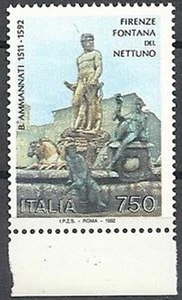 1992 ITALIA FONTANA DEL NETTUNO VARIETà MNH ** - 4 - Picture 1 of 1