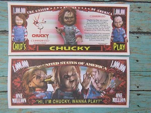 Hola soy CHUCKY, ¿quieres jugar? Scarry $1,000,000 Un Millón de Dólares ~ Scarry Kid! - Imagen 1 de 2