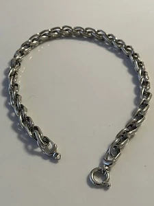 Italienische Zopfkette Silber 925er Italy - Bild 1 von 7