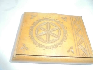 36421 Puszka na tytoń Orzech Puszka na papierosa 11x8x2cm - Zdjęcie 1 z 4