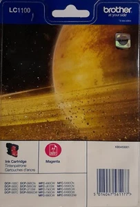 Cartucho original Brother LC-1100M LC 1100 M - magenta - Imagen 1 de 1