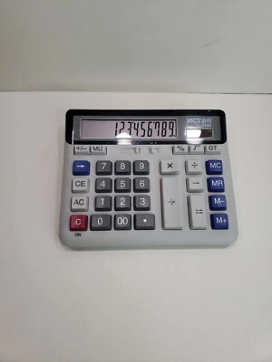VICTOR 2140 Desktop Calculator,Basic,6in.Lx7-1/2in.W - Image 1 of 4