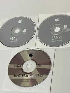 Macintosh iMac OS X 10.1 Install Software Discs CDs OEM - Picture 1 of 2