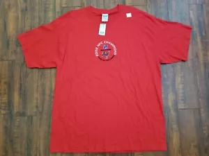 Tampa Bay Buccaneers 2002 NFL NFC Champions T-Shirt - Men's XL - NEW With Tags - Picture 1 of 8