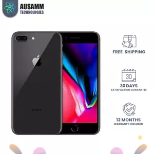 Apple iPhone 8 Plus 64GB Grey | Excellent Condition | Unlocked Refurbished - Picture 1 of 1