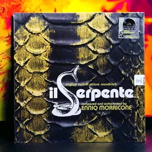 IL Serpente Soundtrack LP Ennio Morricone Yellow Vinyl Import RSD 2023 Sealed - Picture 1 of 8