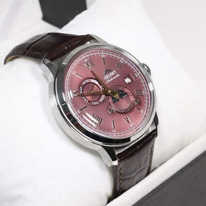 Orient Automatic Sun and Moon Red Dial Men's Watch RA-AK0807R - Picture 1 of 9