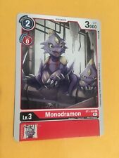 Monodramon BT1-009 C Alternate Art Digimon CCG | Starter Deck 07 Near Mint