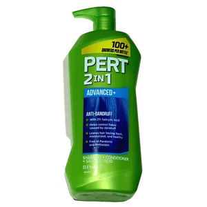 Shampoo balsamo acido salicilico antiforfora avanzato Pert 2in1 33,8 oz - Foto 1 di 1