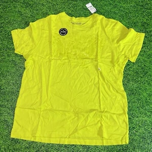 Express Mens Graphic T-shirt Size XL Neon Green Glows Under Blacklight NWT 23x29 - Picture 1 of 8