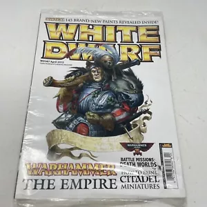 WHITE DWARF MAGAZINE #387 USED April 2012 Sealed With Poster - Picture 1 of 8