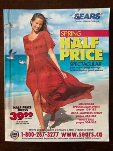 2002 Sears Spring Half Price Spectacular Sale Catalogue Canada Catalog - Rare - Bild 1 von 10